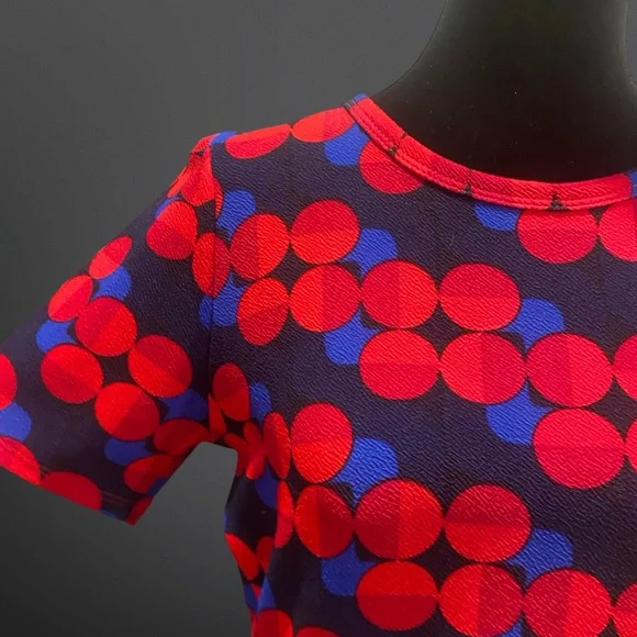 LuLaRoe Dress - Red Dot - Picture 2 of 5